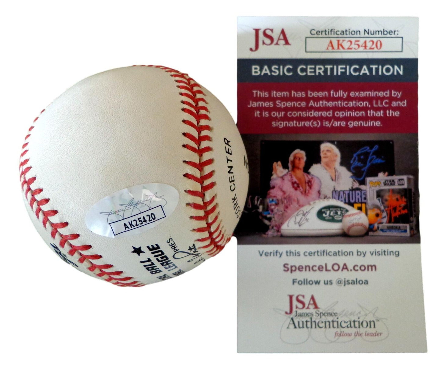 Lester Lockett Autographed ONL Baseball Negro League Black Barons JSA 179822