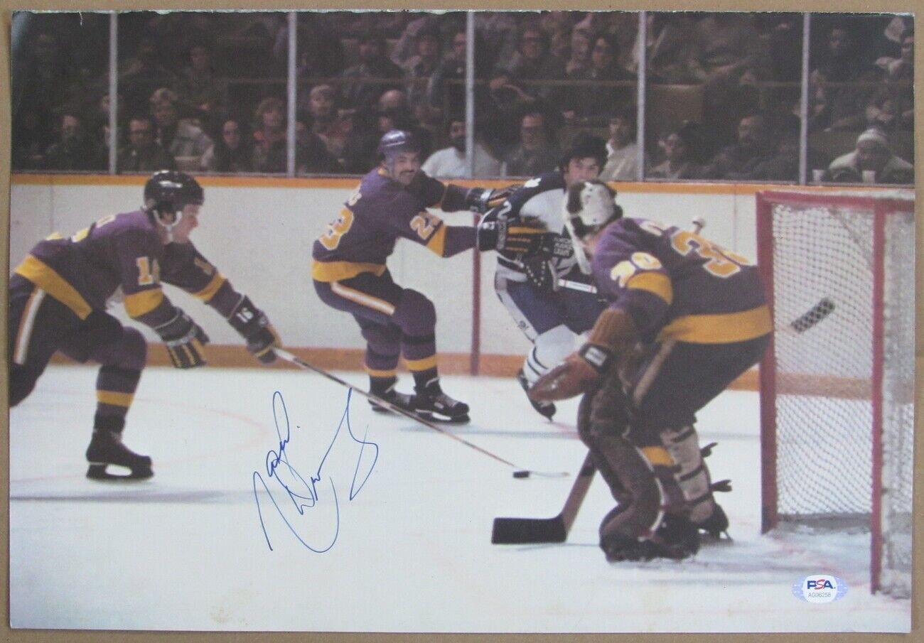 Marcel Dionne Kings Signed 11x16 Pull Out Magazine Poster PSA/DNA 154296