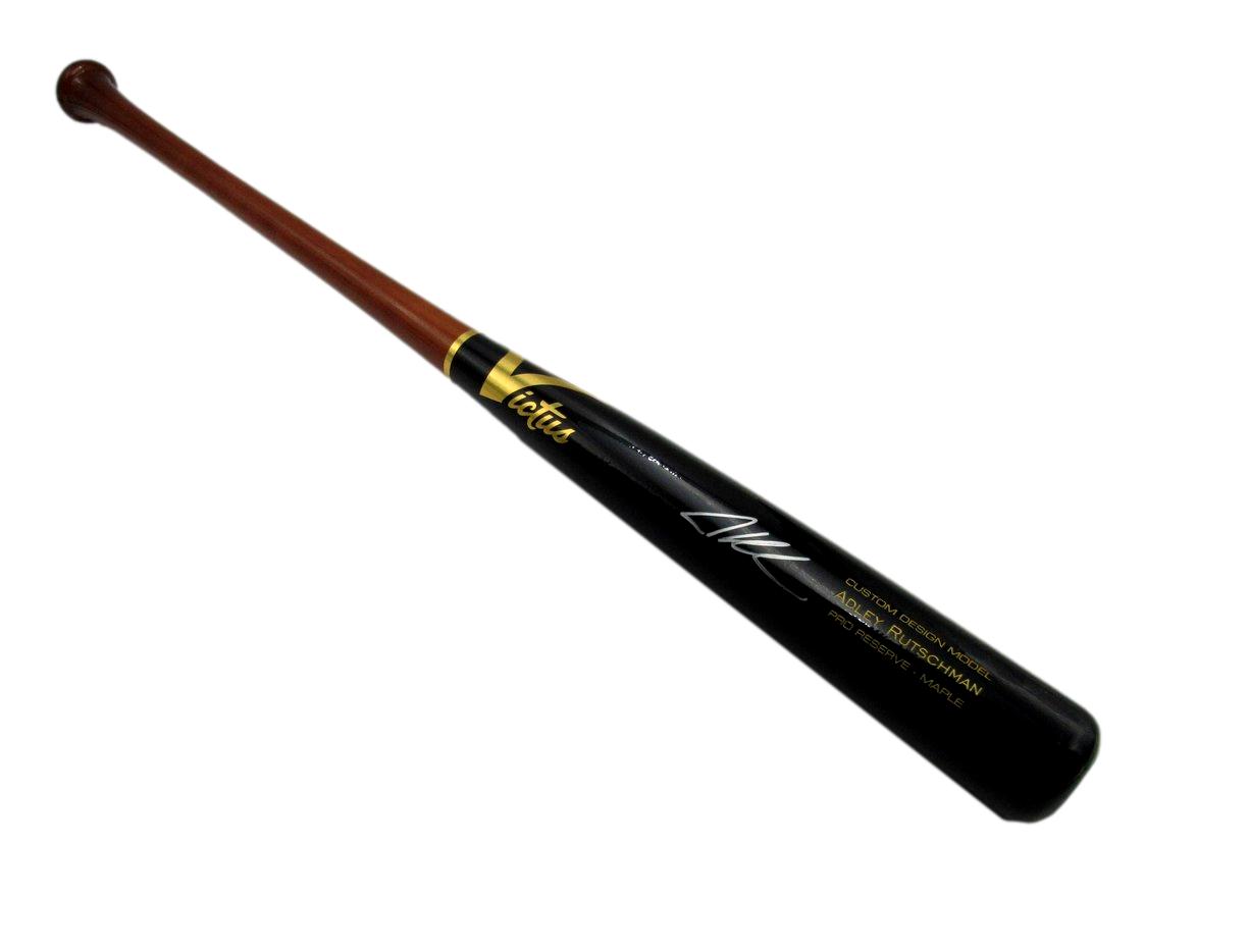 Adley Rutschman Autographed GAME MODEL Victus Bat Orioles Fanatics 183329