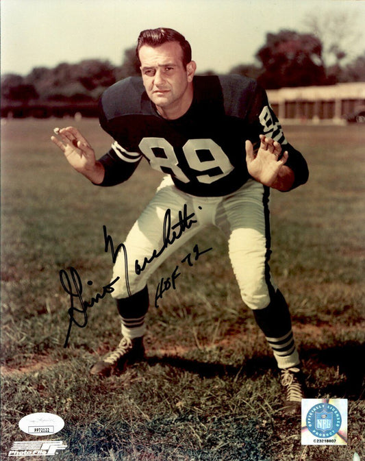 Gino Marchetti Baltimore Colts HOF  Signed/Autographed 8x10 Photo JSA 161685