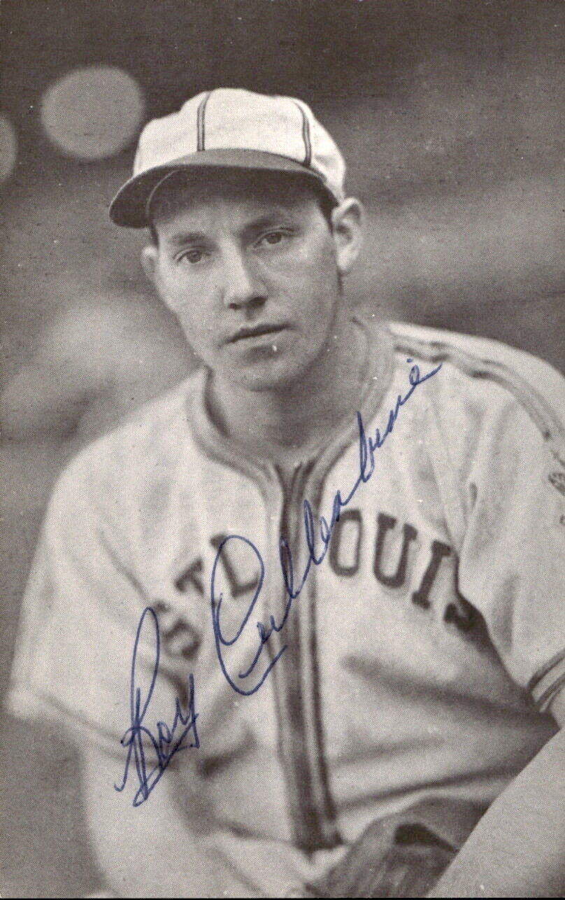 Roy Cullenbine Browns d. 1991 Signed/Autographed 3x5 Photo 178159