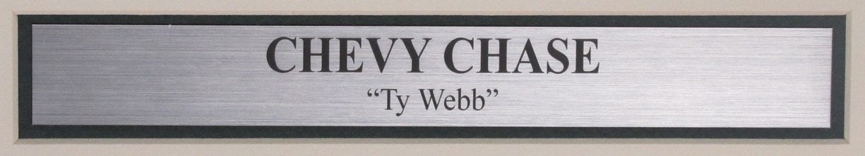 Chevy Chase Signed/Autographed 11x17 "Caddyshack" Poster Framed JSA 190791
