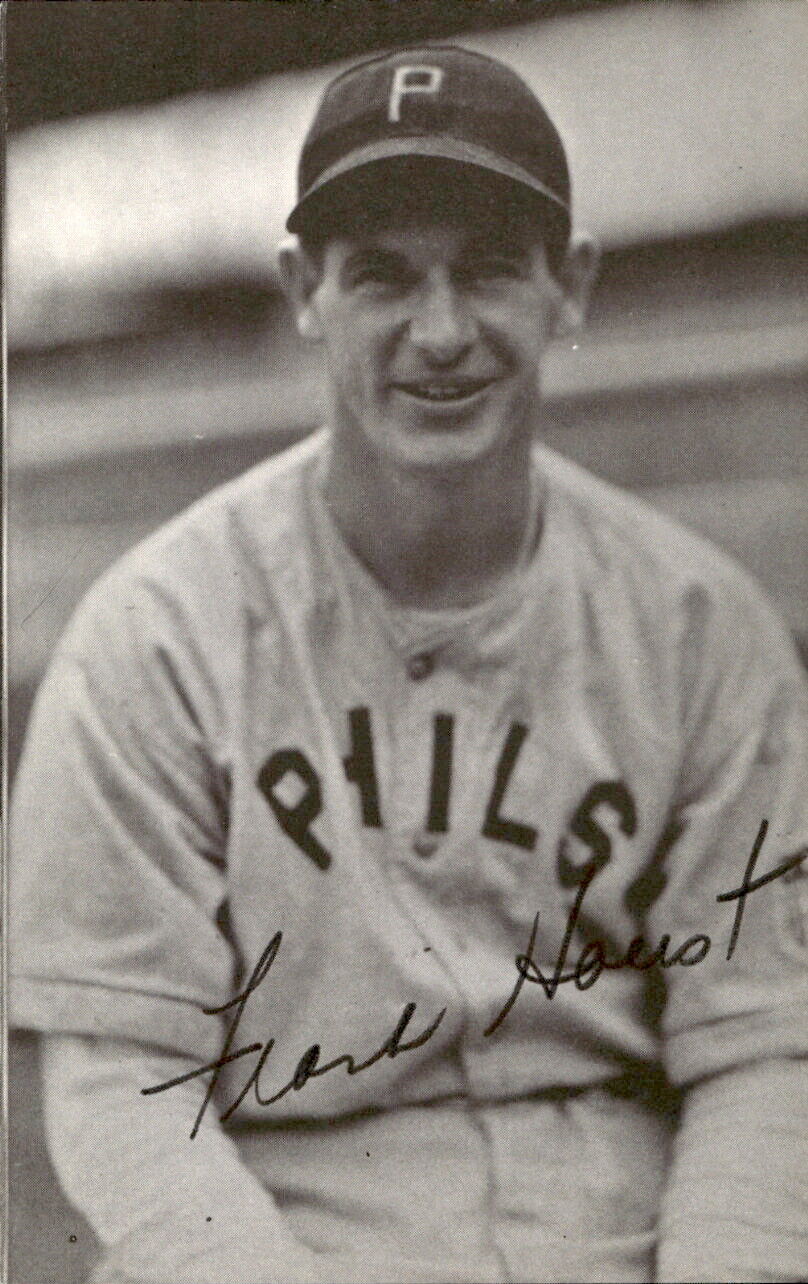 Lefty Hoerst Phillies d. 1996 Signed/Autographed 3x5 Photo 178459