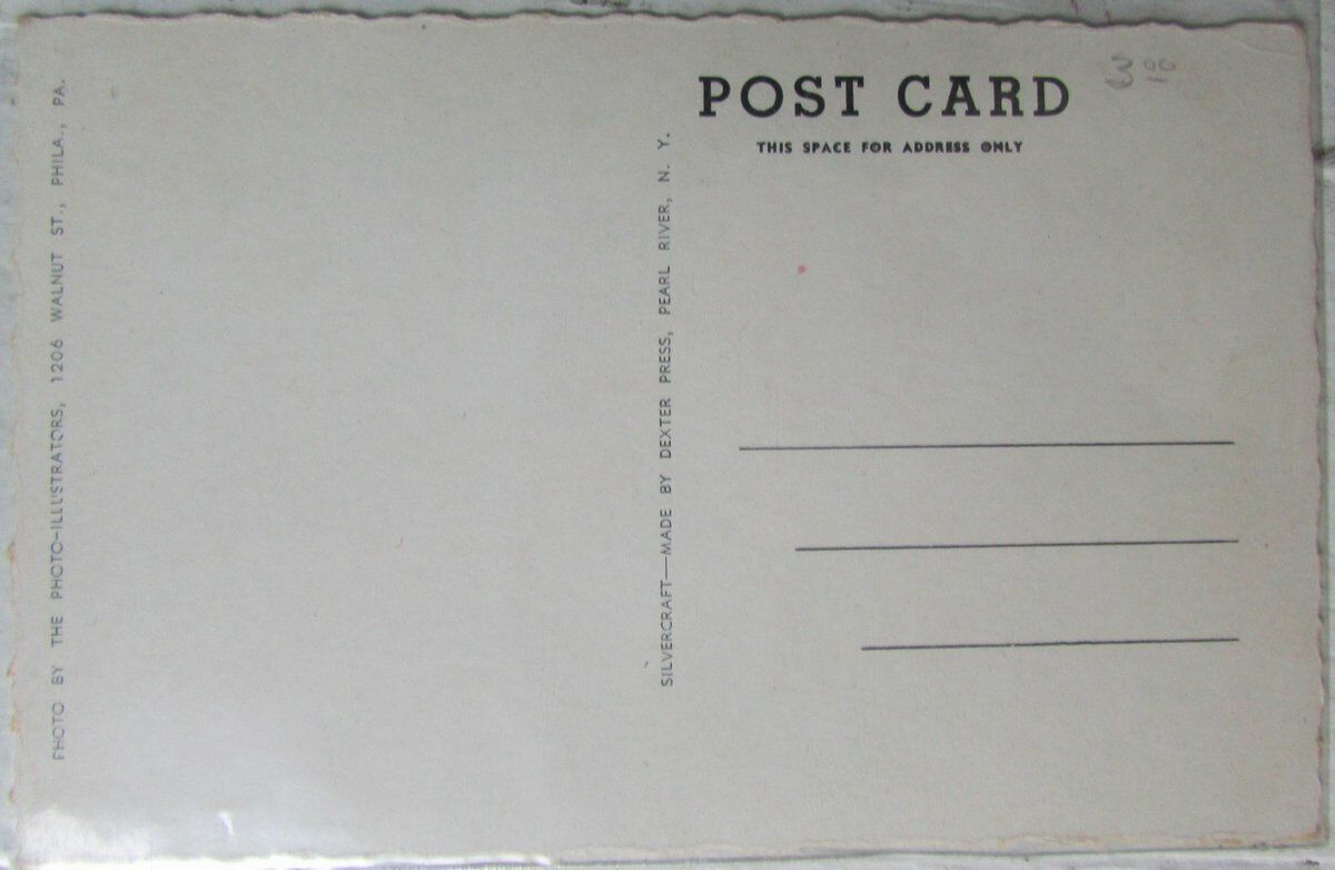 1952 Army-Navy Game Municipal Stadium Philadelphia PA Postcard 147266