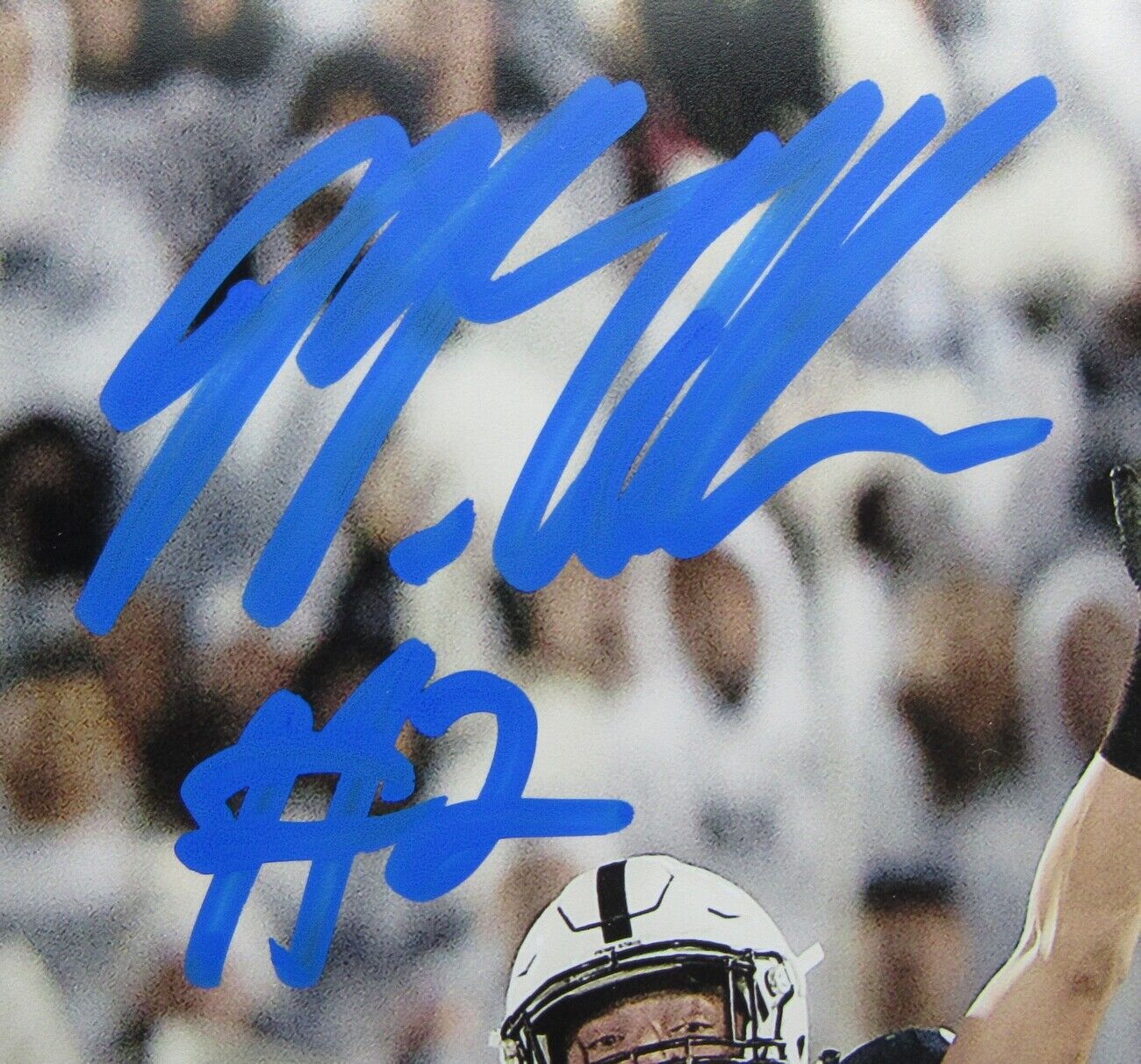 Marcus Allen PSU 2016 BLOCK PARTY OSU Penn State Signed 11x14 Photo JSA 155951