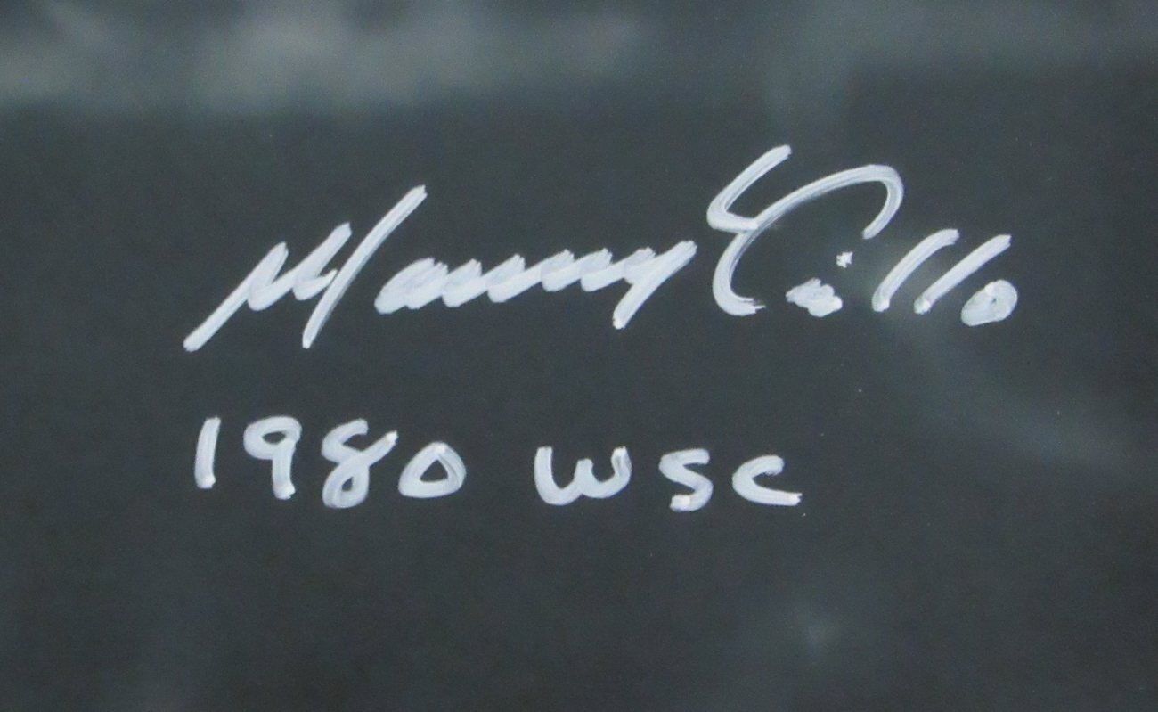 Manny Trillo Philadelphia Phillies Signed/Inscribed 11x14 Photo JSA 167292