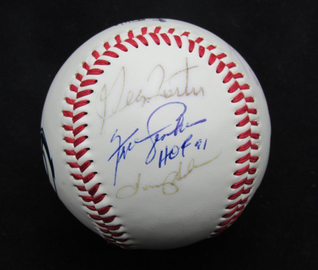 2010 Indians Fantasy Camp Multi-Autographed ML Baseball Cleveland Indians