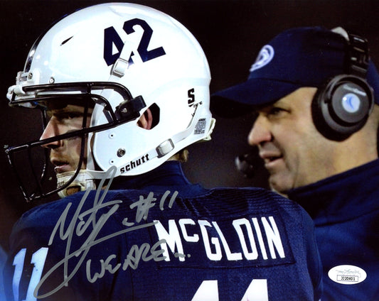 Matt McGloin PSU Penn State Signed/Inscribed "We Are..." 8x10 Photo JSA 154823
