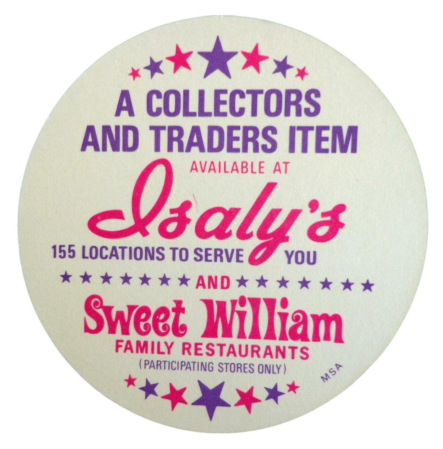 Lot of 22 - 1976 MSA Isaly's Discs Carlos May Chicago White Sox Gem Mint 153991