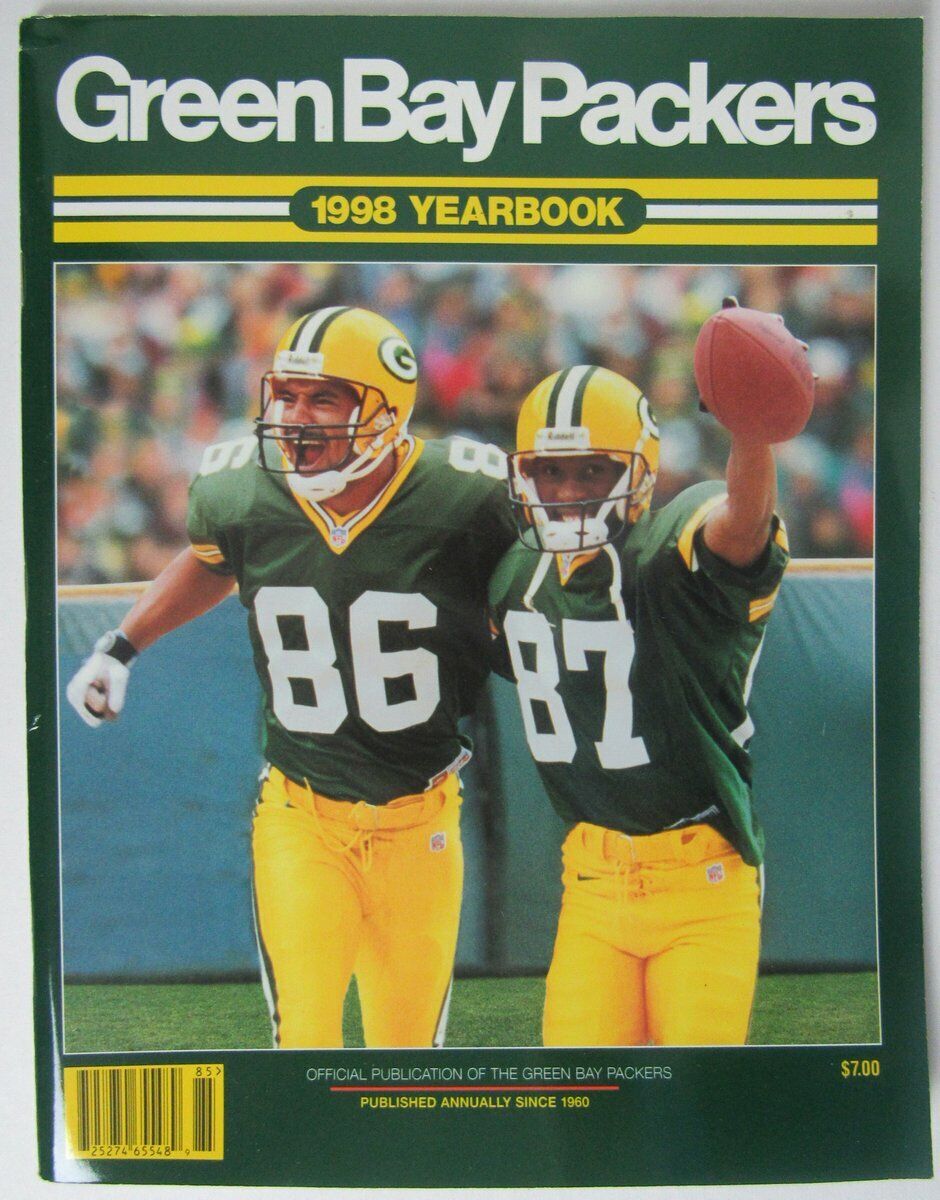1998 Green Bay Packers NFL Football Team Yearbook Freeman/Brooks 145962
