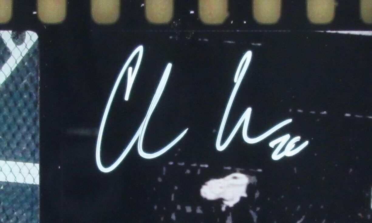 Chas McCormick Autographed 27x12 Photo Catch Filmstrip Astros Framed Beckett