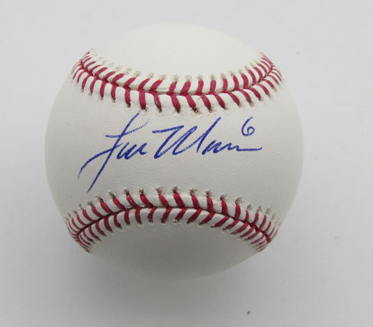 Lou Marson Autographed OML Baseball Cleveland Indians 180089