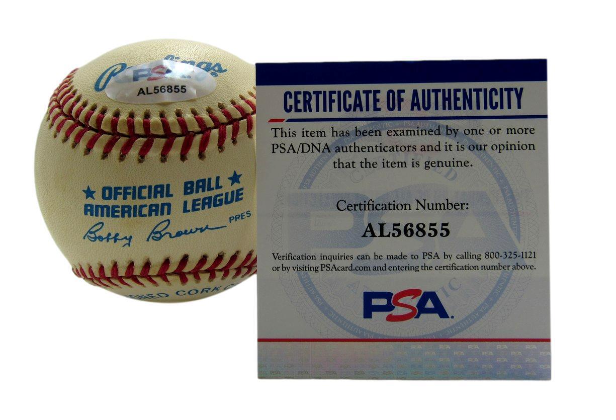 Frazier Robinson Signed OAL Baseball Negro League Baltimore Elite Giants PSA/DNA