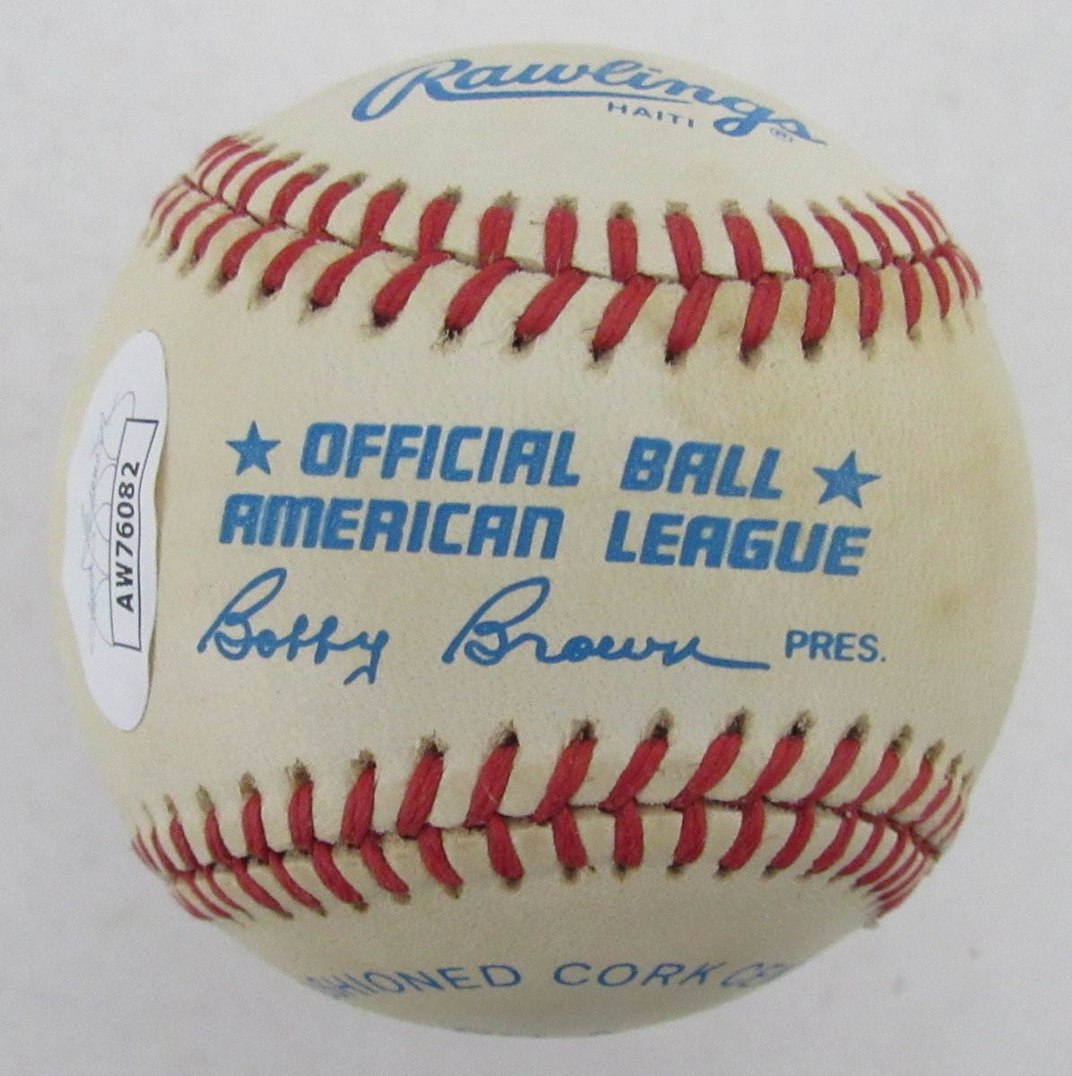 Brian Doyle Signed/Autographed OAL Baseball New York Yankees JSA 192444