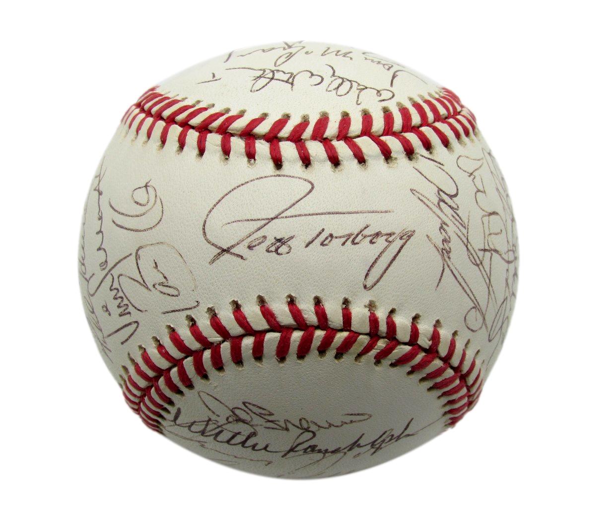 1993 Mets Team Autographed by 30 Torborg Murray Gooden ONL Baseball 182807