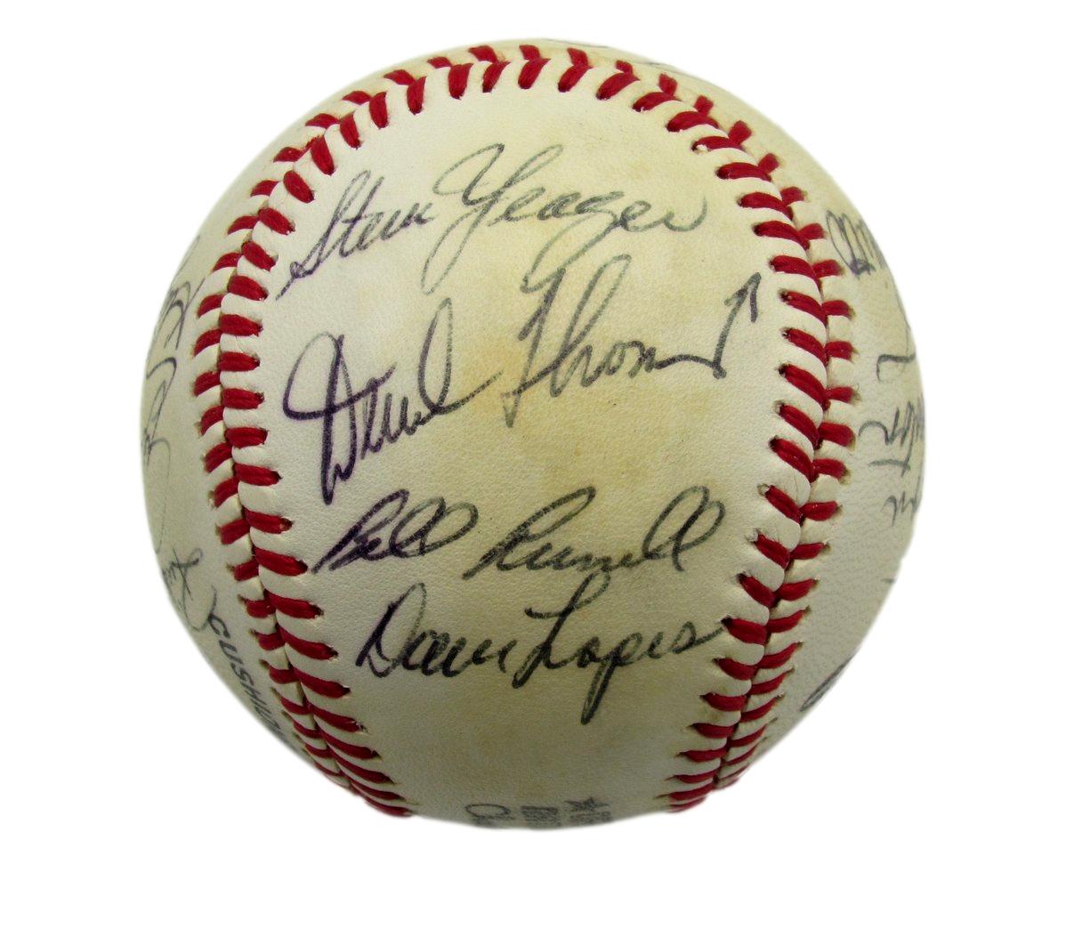 1979 Dodgers Team Signed by 16 ONL Baseball Sutton Lasorda HOF Garvey 190530