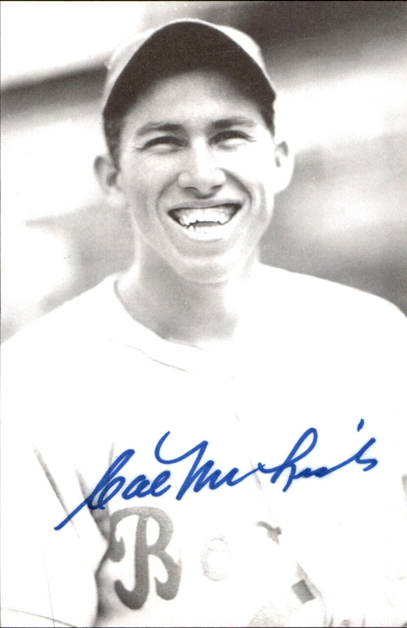 Cal McLish Dodgers d. 2010 Signed/Autographed 3x5 Photo 178626
