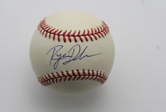 Ryan Drese Autographed OML Baseball Cleveland Indians 180037