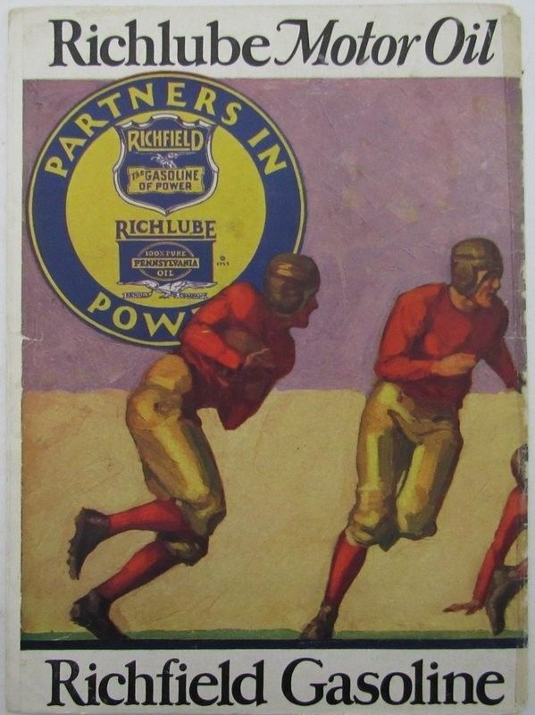 1927 Washington vs. USC Pigskin Review Football Game Program 12/3/27 130343