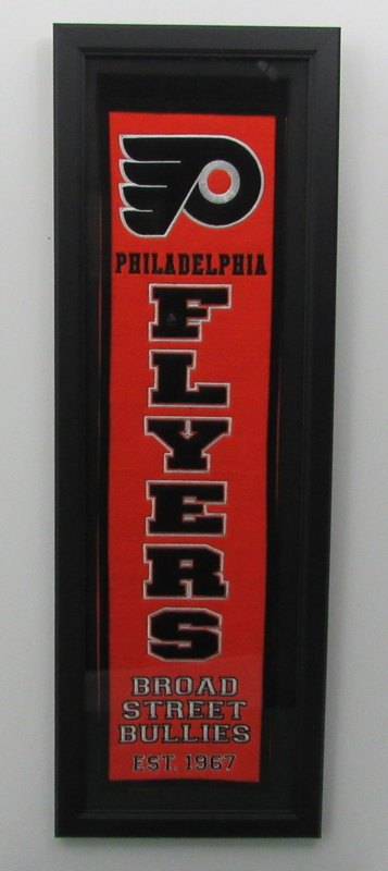 Flyers Felt Traditions Banner Framed 135058