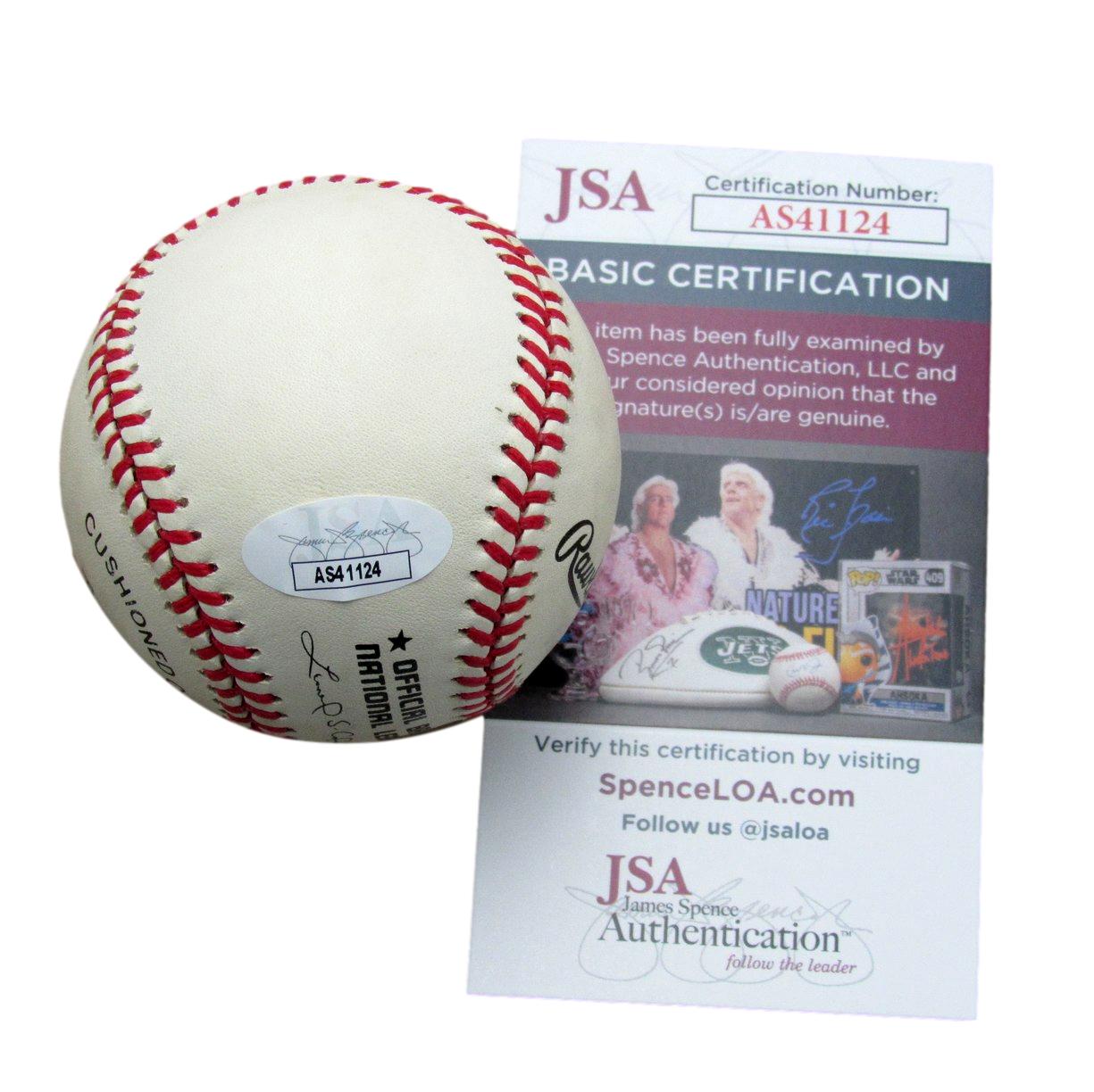 Andy Seminick Signed/Inscribed ONL Baseball Phillies "Whiz Kids 1950" JSA 187300
