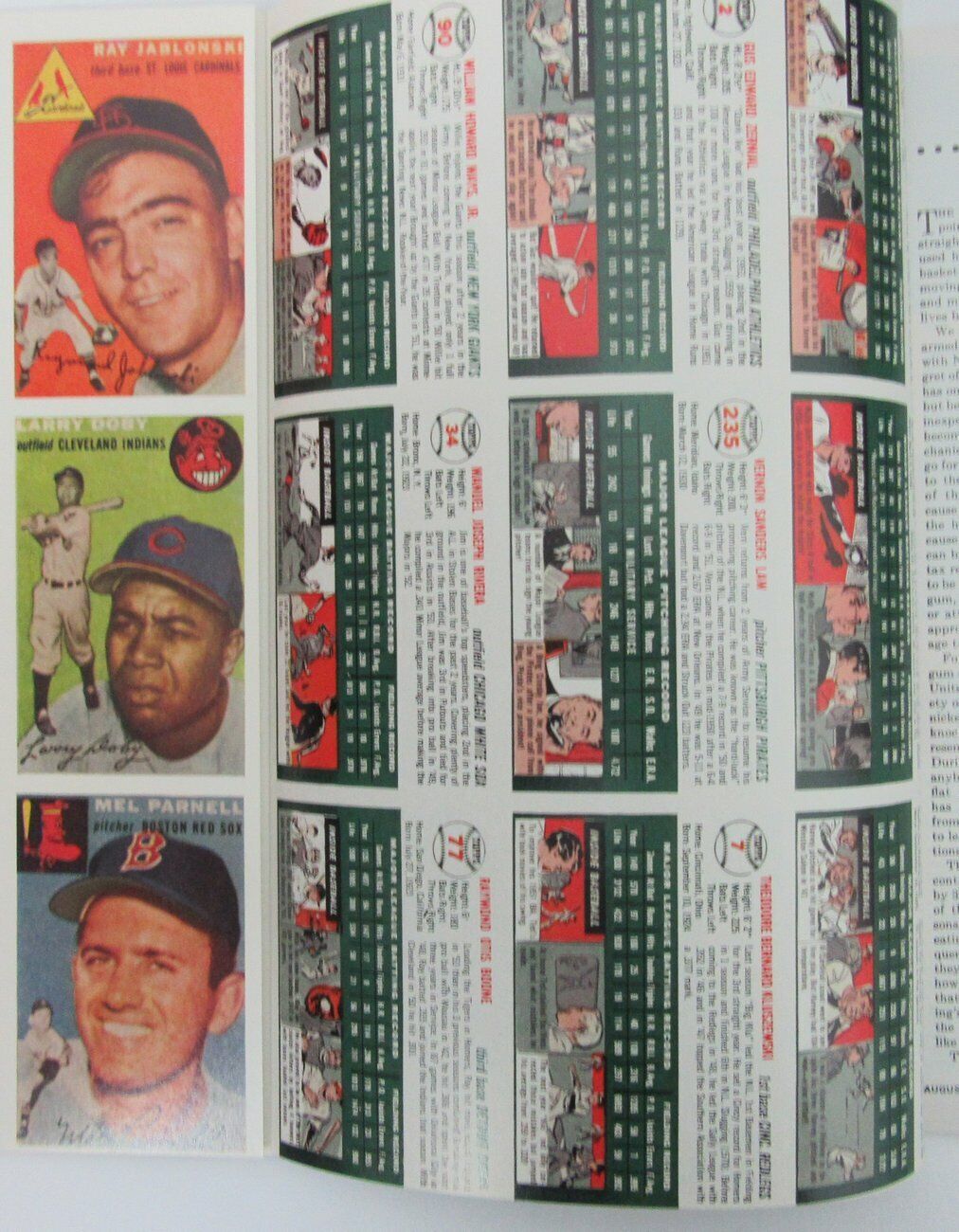 Sports Illustrated 1st Issue with 1954 Topps Cards 9/16/1954 REPRINT 2001 153010