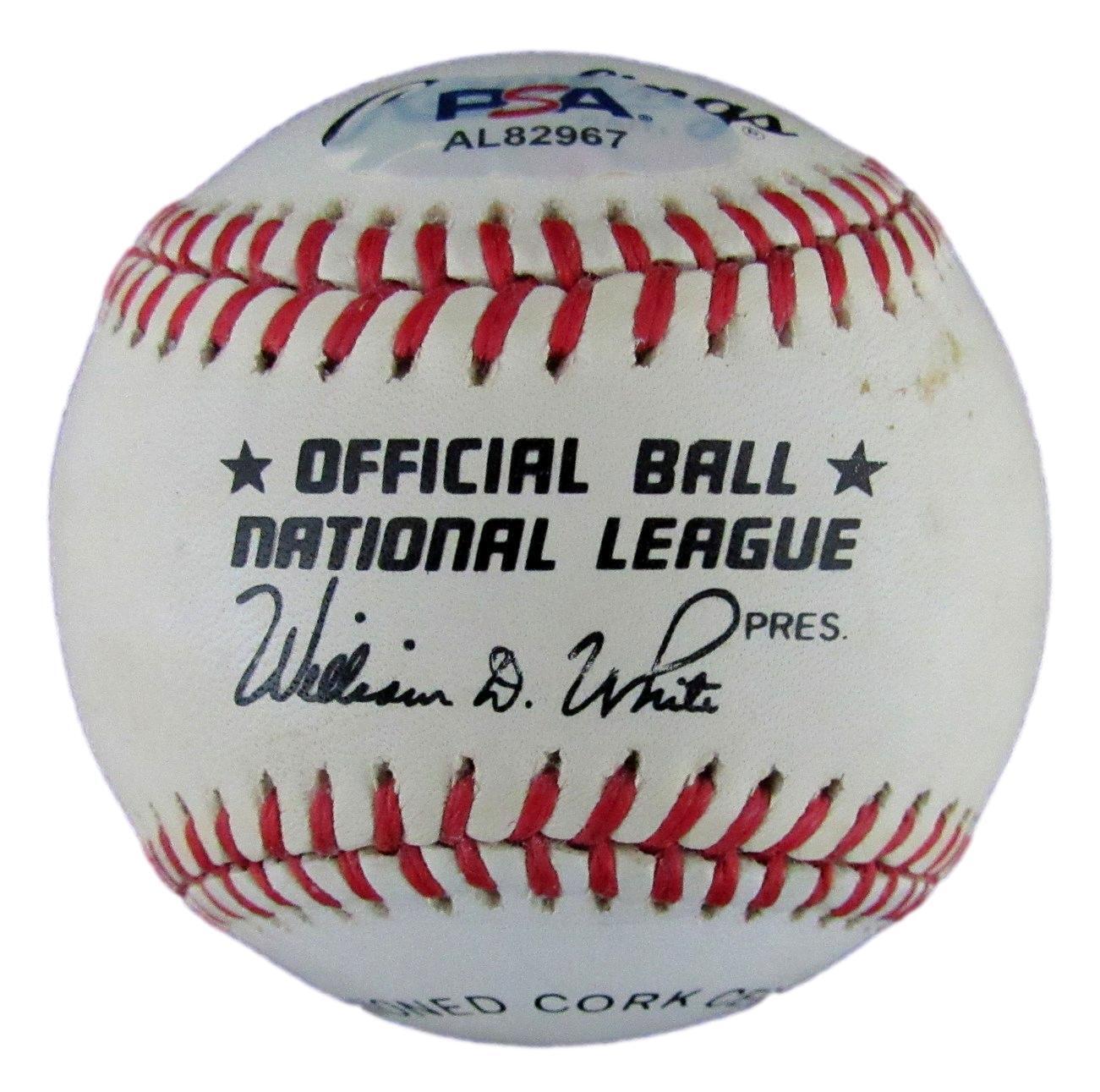 Gregg Jefferies Autographed Rawlings ONL Baseball Phillies PSA/DNA 176937