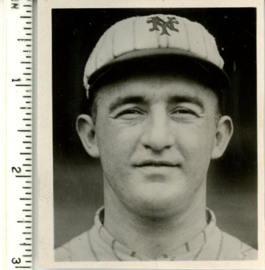 Frank Frisch 2.5x3 B/W 1926 Press Wire Photo New York Giants