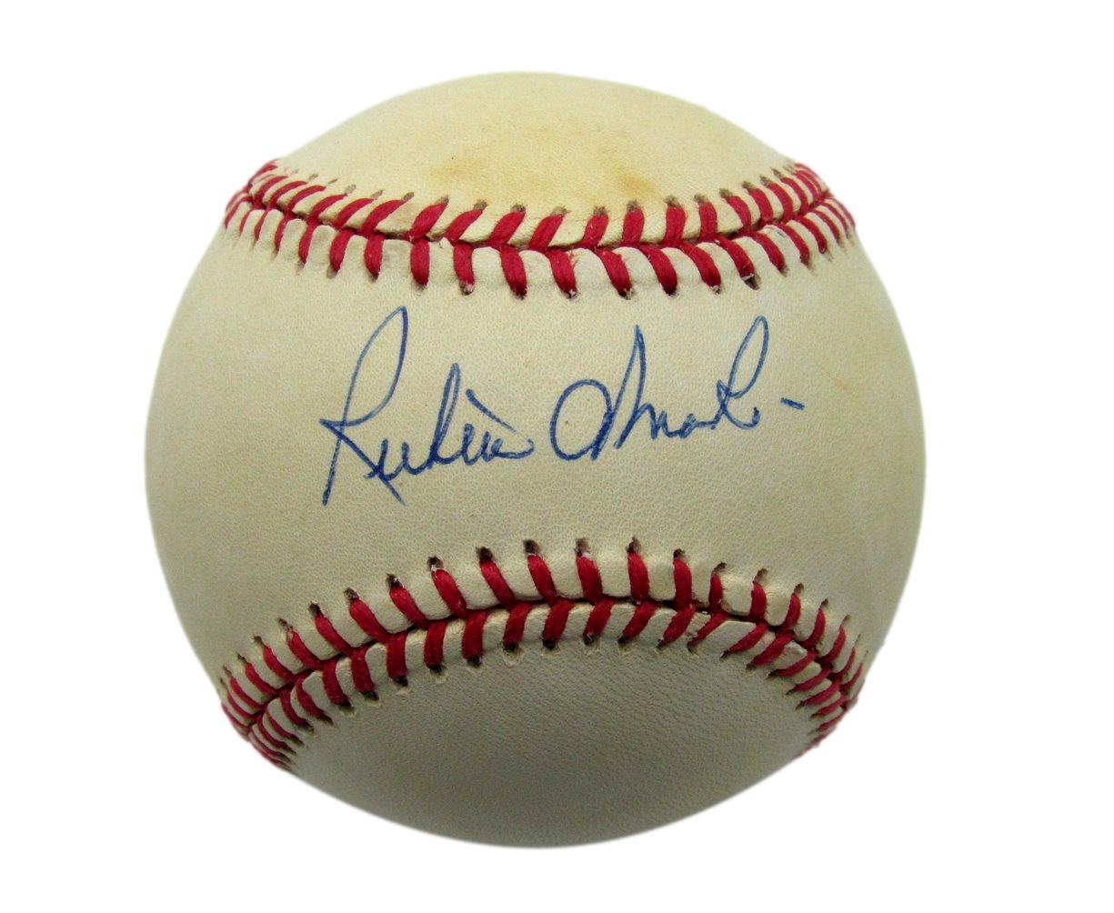 Ruben Amaro Sr. Autographed ONL Baseball 1980 Phillies PSA/DNA 177758