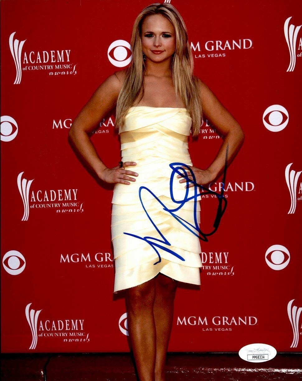Miranda Lambert Country Music Star Signed/Autographed 8x10 Photo JSA 161369