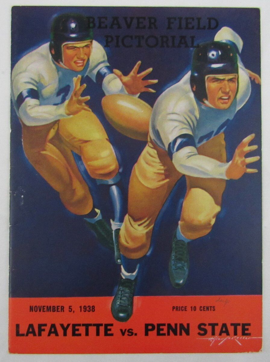 1938 Penn State Nittany Lions vs. Cornell College Football Program 137520