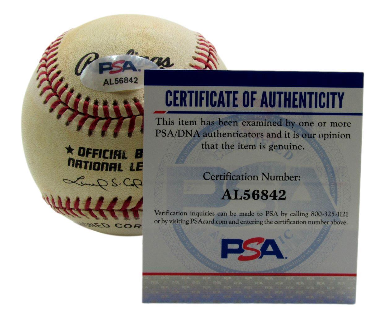 Marvin Price Signed ONL Baseball Negro League Cleveland Buckeyes PSA/DNA