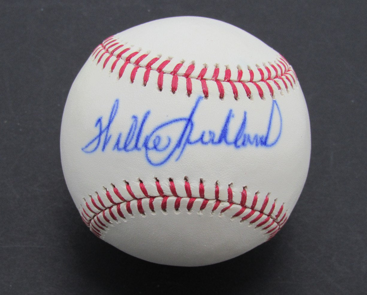 Willie Kirkland Giants/Indians Signed/Auto Rawlings OML Baseball JSA 189860