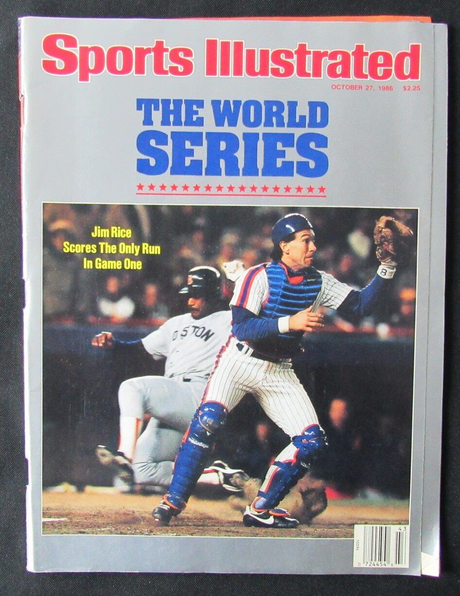 October 27, 1986 Sports Illustrated Magazine NO LABEL Jim Rice 176479