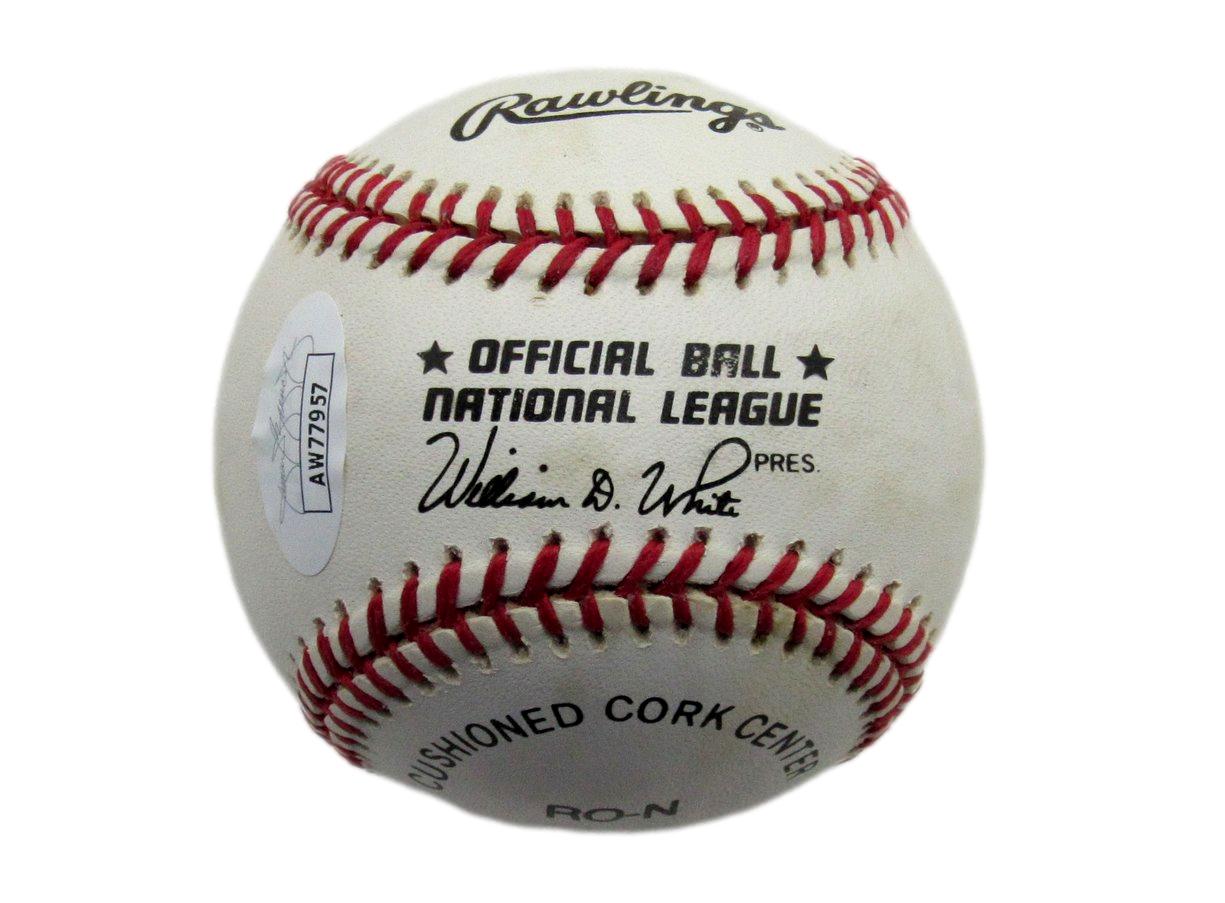 Robin Roberts HOF Signed/Auto ONL Baseball Philadelphia Phillies JSA 191256