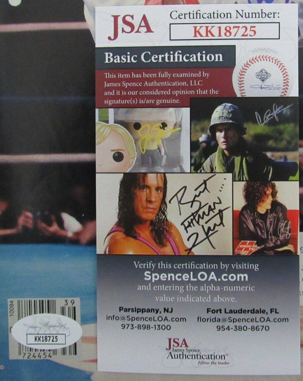 Michael Spinks Champ Signed/Autographed 1985 Sports Illustrated JSA 156358