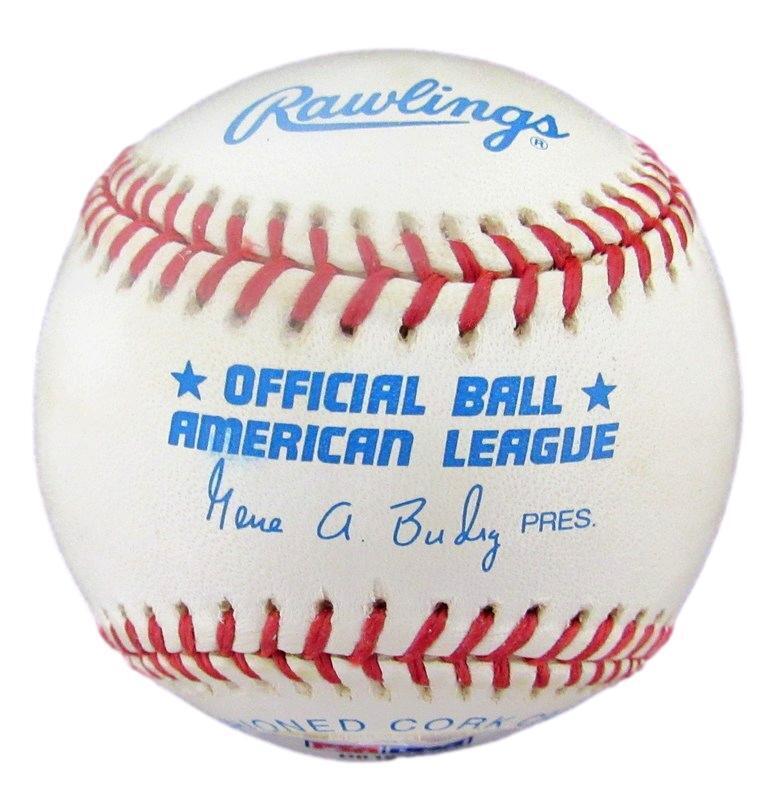 Ben Grieve Autographed OML Baseball Oakland A's PSA/DNA 182395