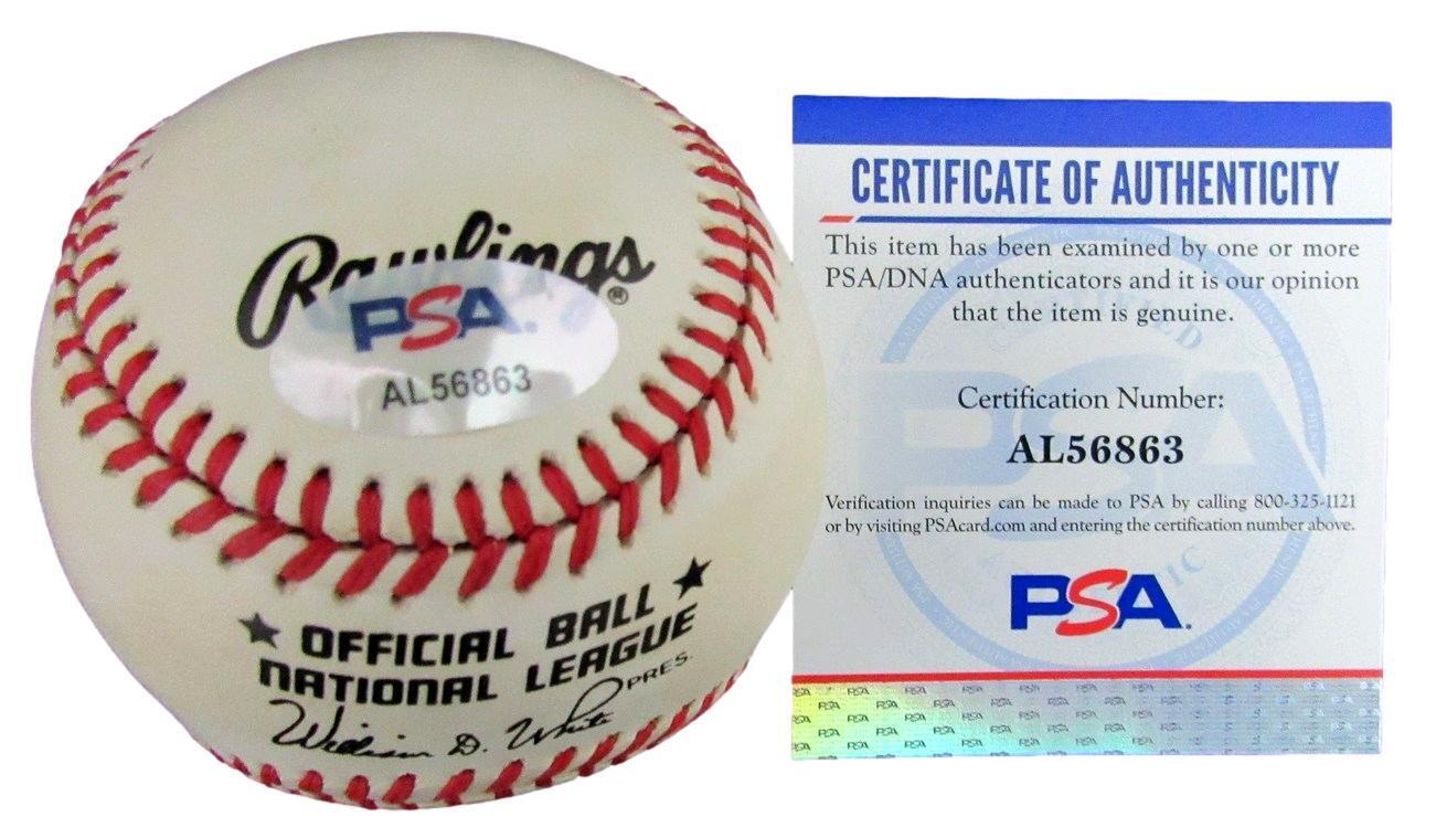 Price West Signed OAL Baseball 1954-56 Negro Minor League PSA/DNA 176990