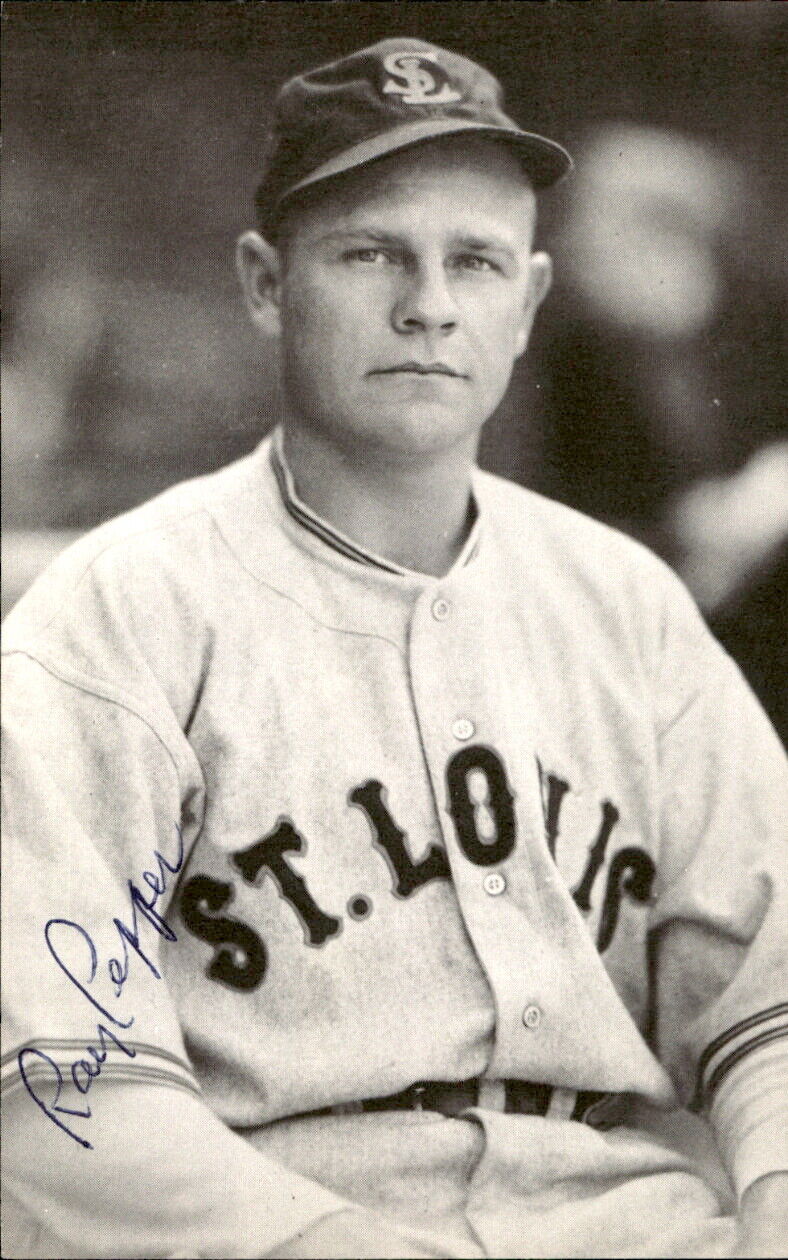 Ray Pepper Browns d. 1996 Signed/Autographed 3x5 Photo 178707