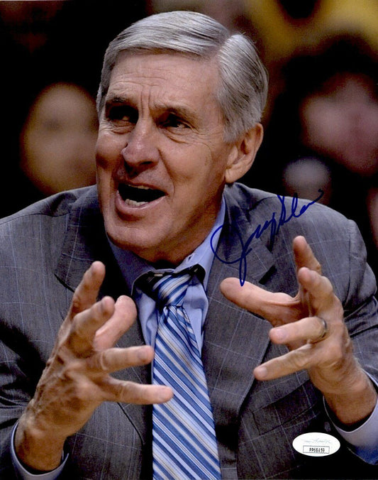 Jerry Sloan Utah Jazz HOF Signed/Autographed 8x10 Color Photo JSA 1606752