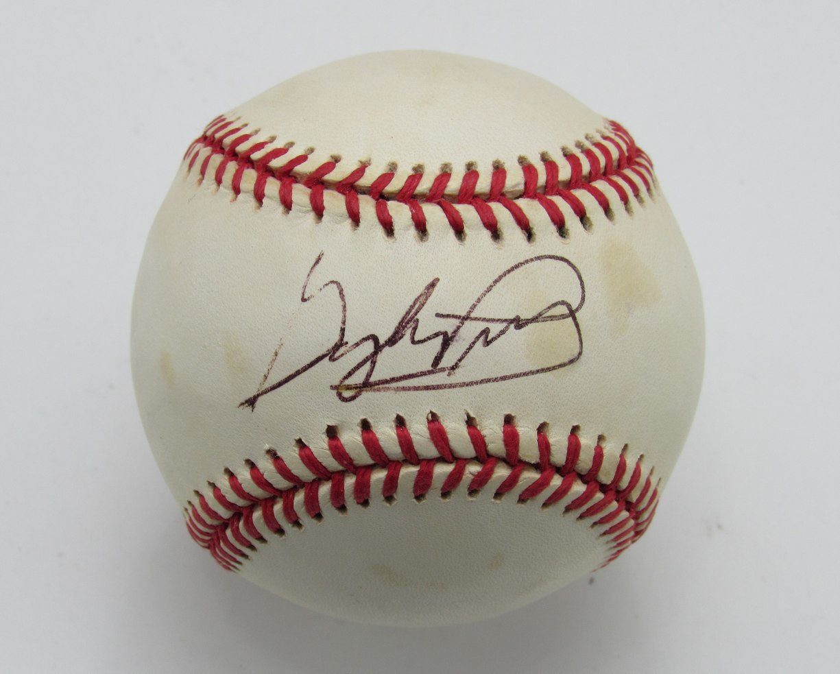 Gaylord Perry HOF Signed/Autographed OAL Baseball Indians PSA/DNA 191654