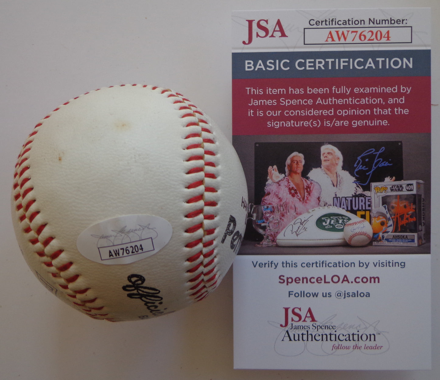 Billy Herman Signed/Autographed Official League Baseball Chicago Cubs JSA 191801