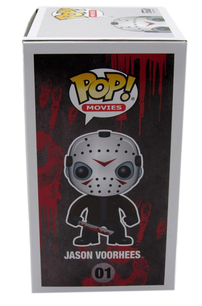 Ari Lehman Signed/Insc Funko Pop! #01 "Friday the 13th" Signed in Red JSA 190710