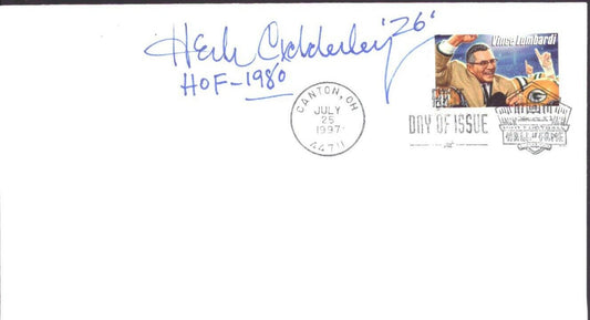 Herb Adderley HOF Signed 1997 FDC First Day Cover Green Bay Packers 151513