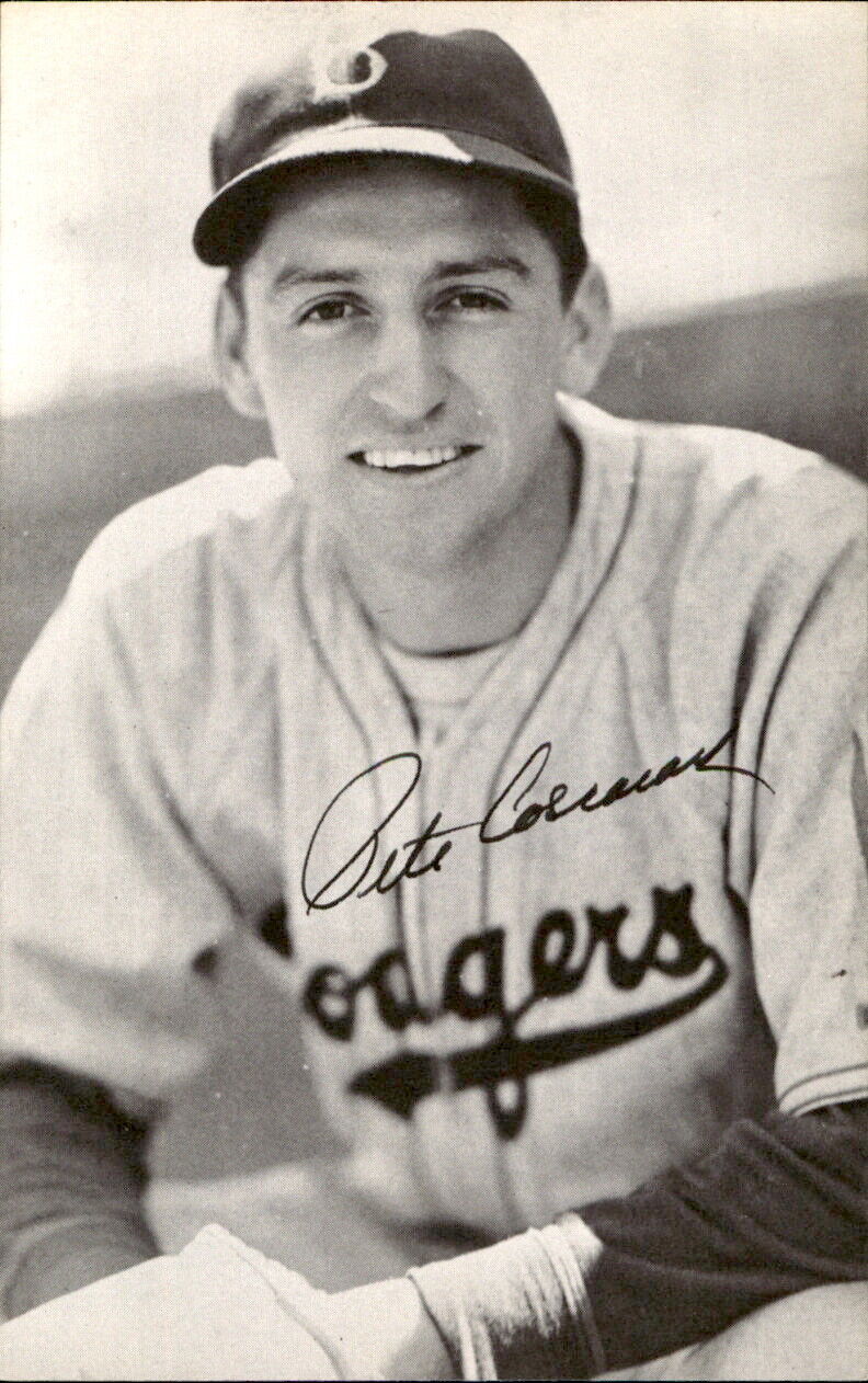 Pete Coscarart Dodgers d. 2002 Signed/Autographed 3x5 Photo 178149