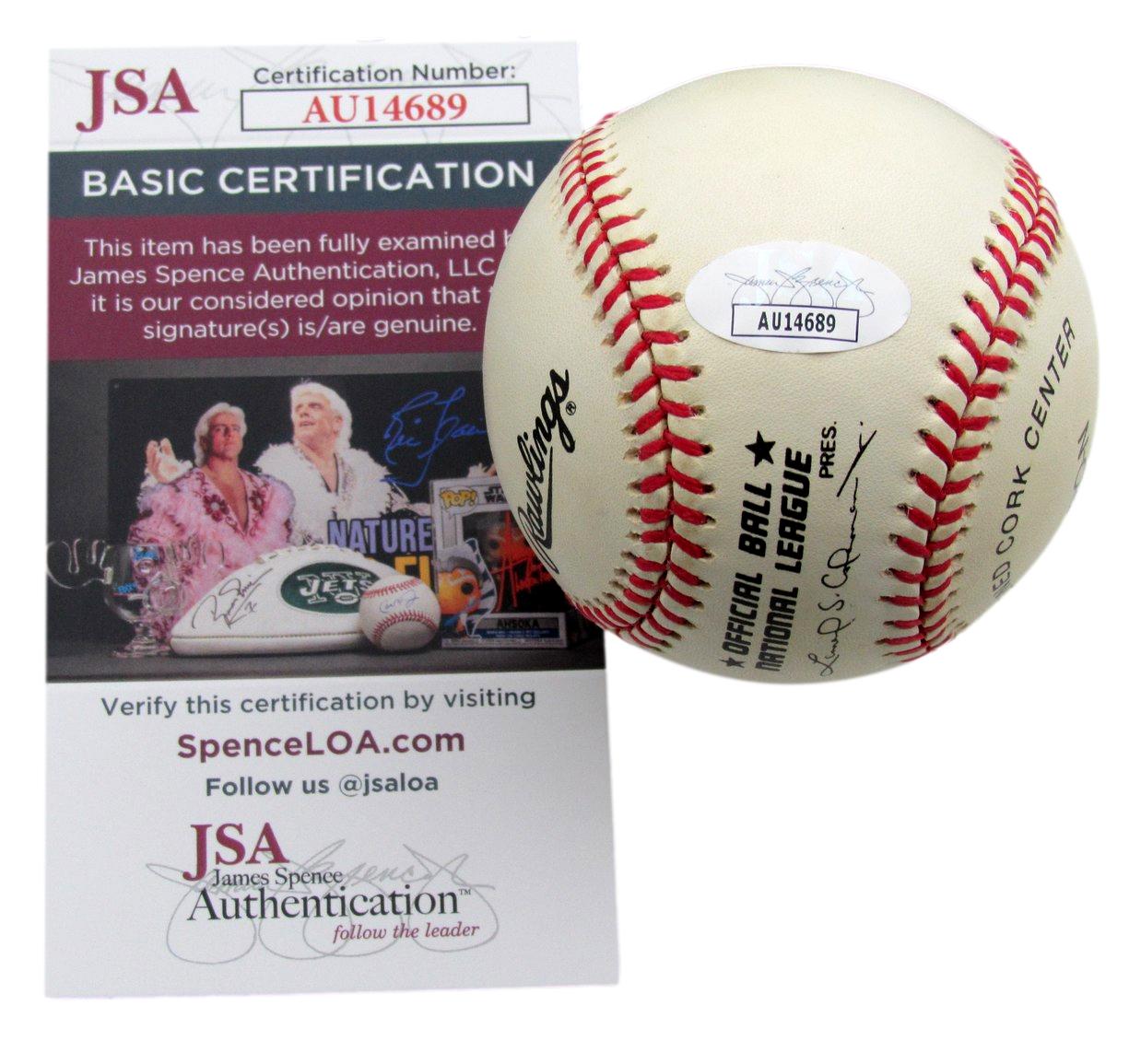 Ralph Branca/Bobby Thomson Dual-Signed/Inscribed ONL Baseball JSA 190017