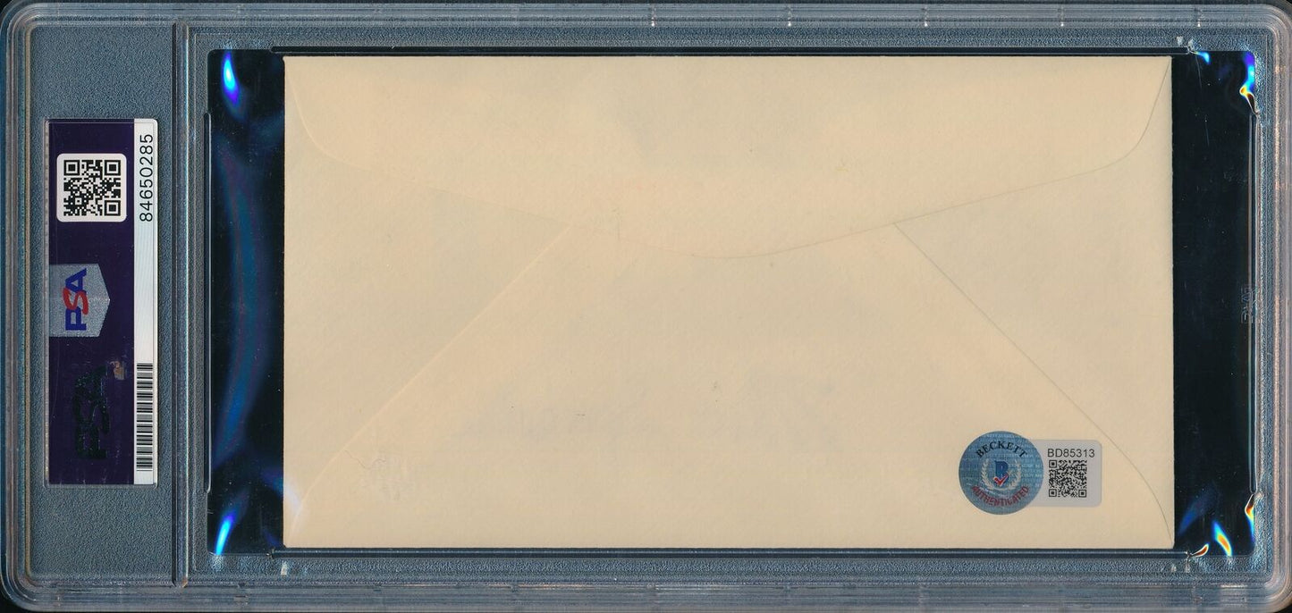 Mac Speedie HOF Autographed 1984 FDC Sports RARE Browns PSA/DNA 182376