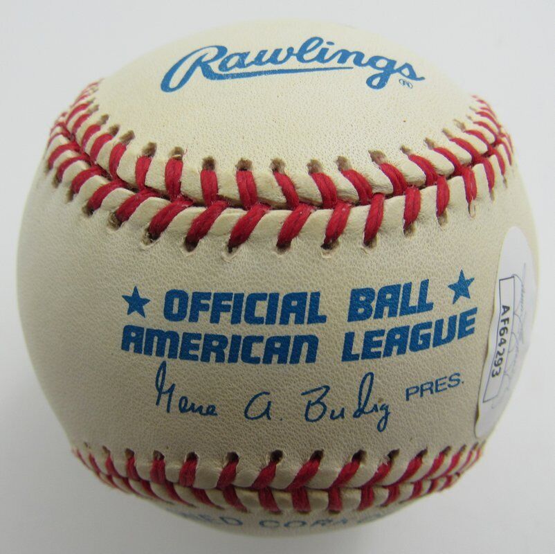 Ernie Harwell HOF Autographed OAL Baseball Broadcaster JSA