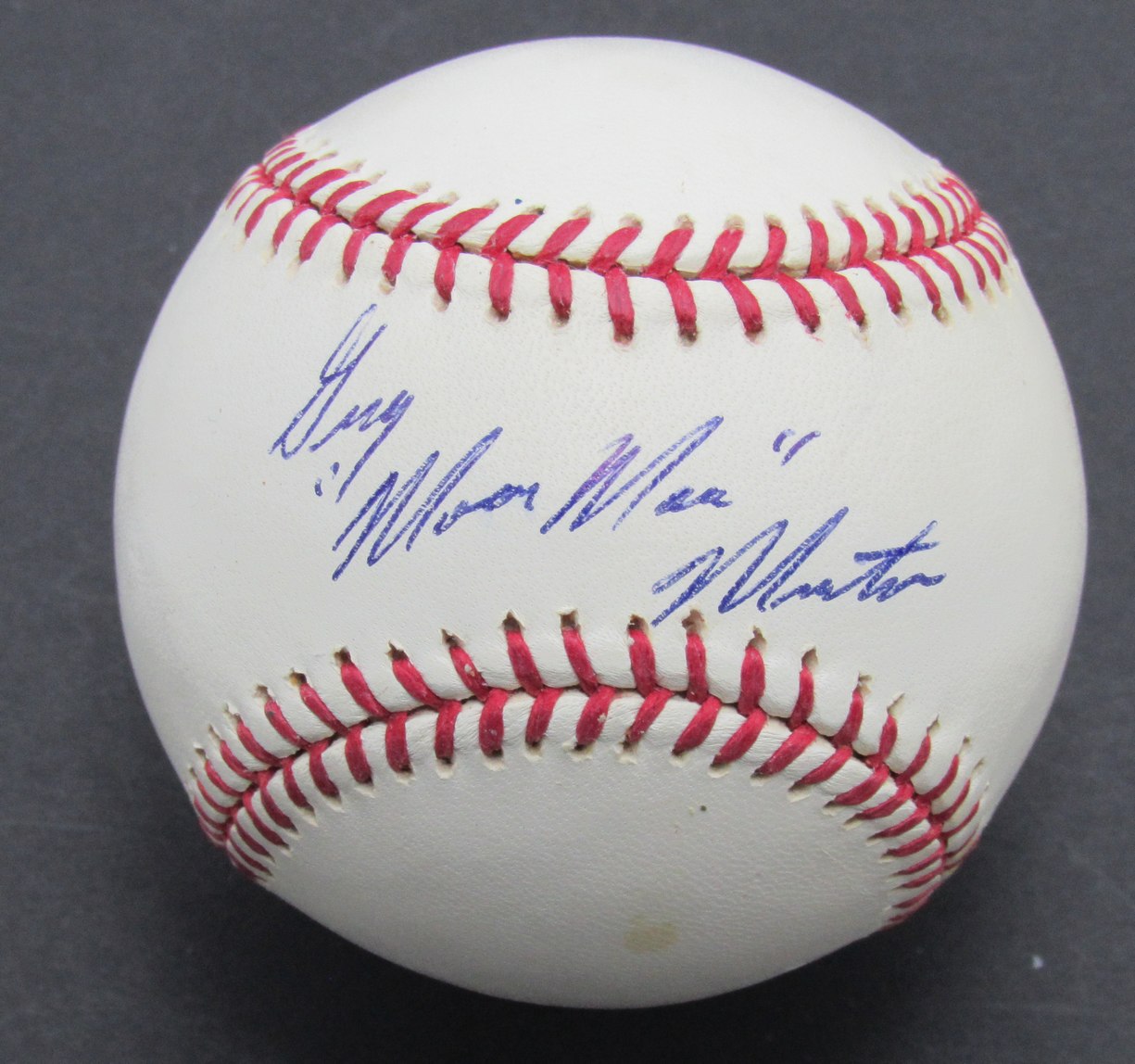 Greg Minton Signed/Autographed OML Baseball San Francisco Giants JSA 189846