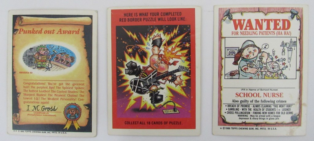 Lot of (315) 1985-86 Garbage Pail Kids GPK Cards Original Series 181465